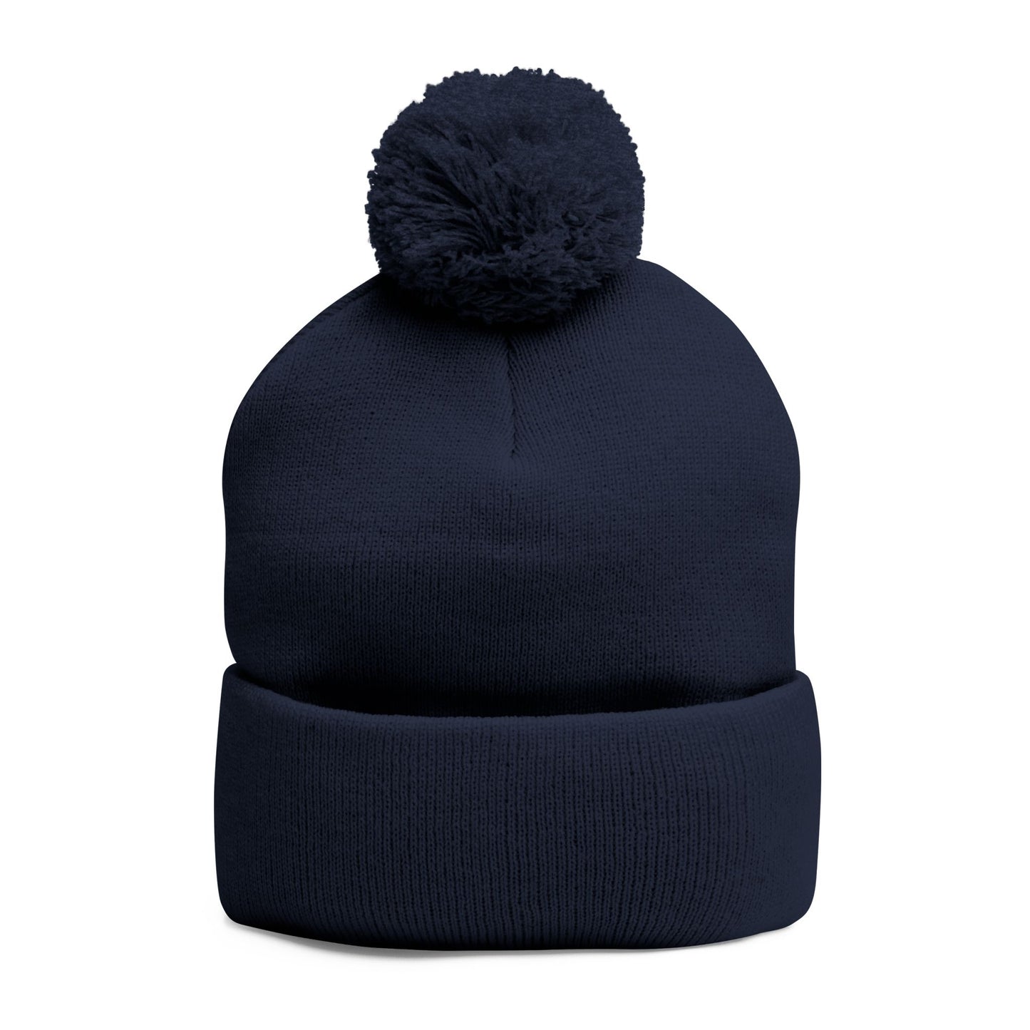 Pom-Pom Knit Cap (Embroidery)