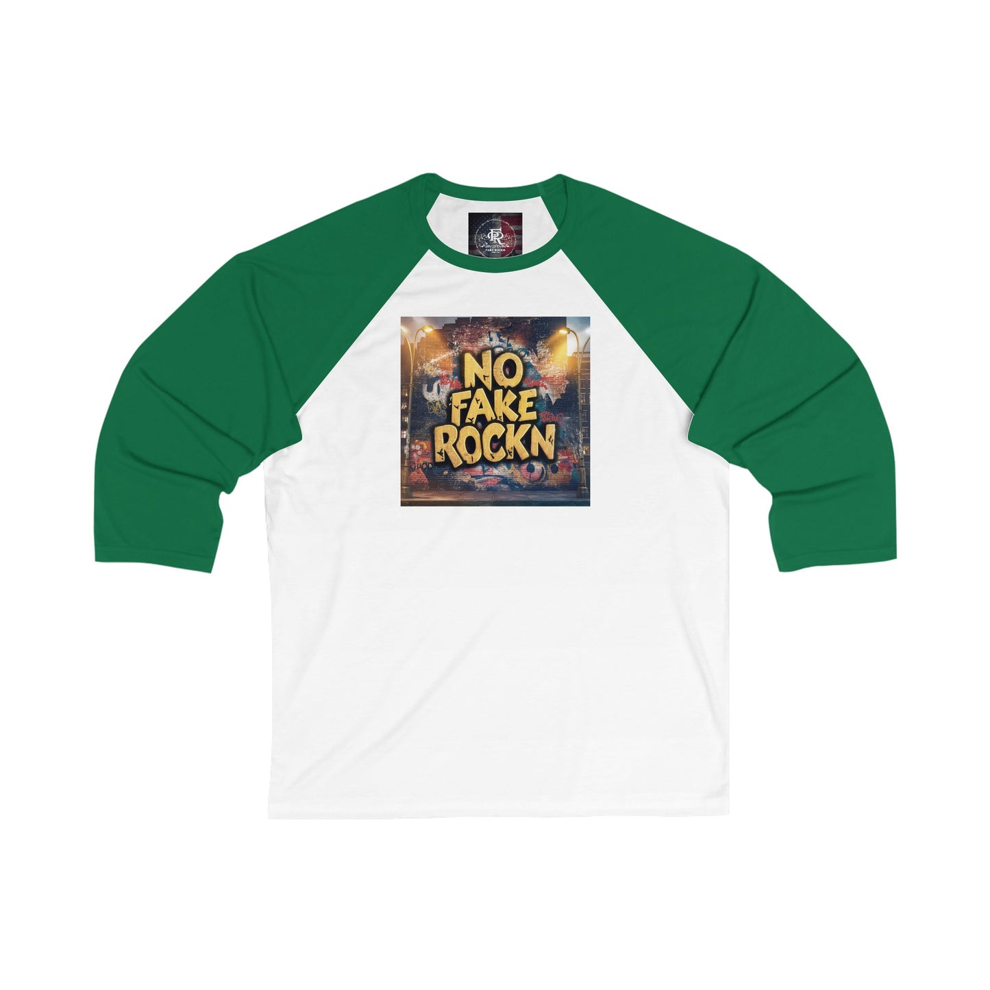 Unisex 3\4 Sleeve Baseball Tee